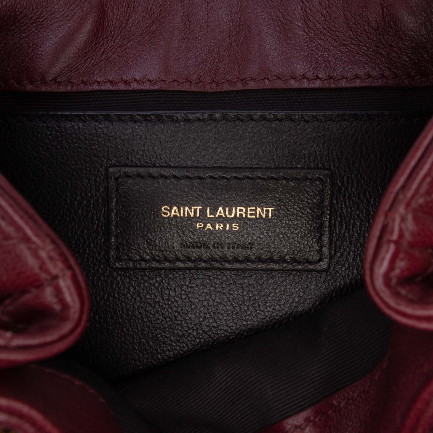 Saint Laurent Mini Quilted Lambskin Monogram Nolita Bag