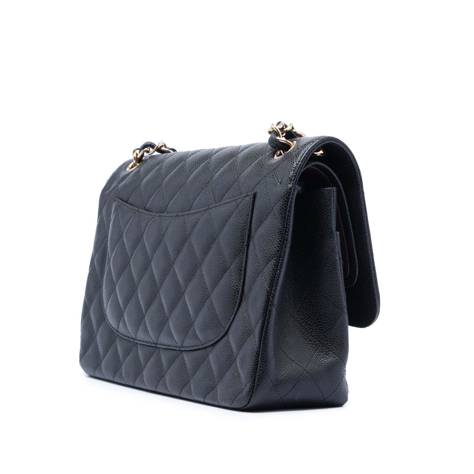 Chanel Jumbo Classic Caviar Double Flap