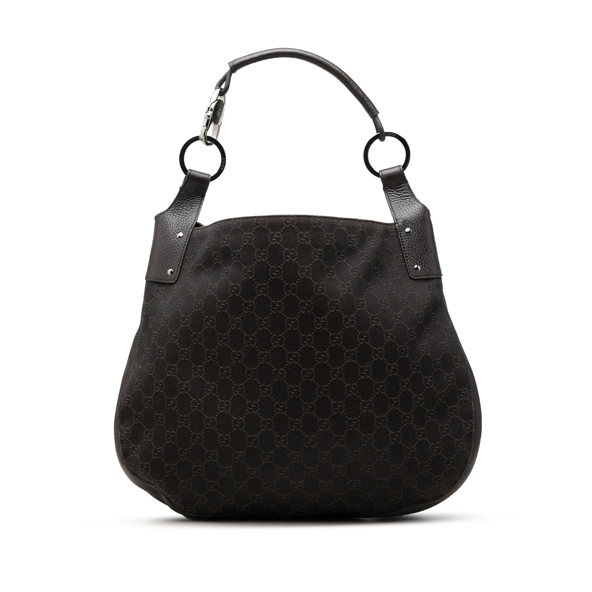 Gucci Large GG Denim Hobo