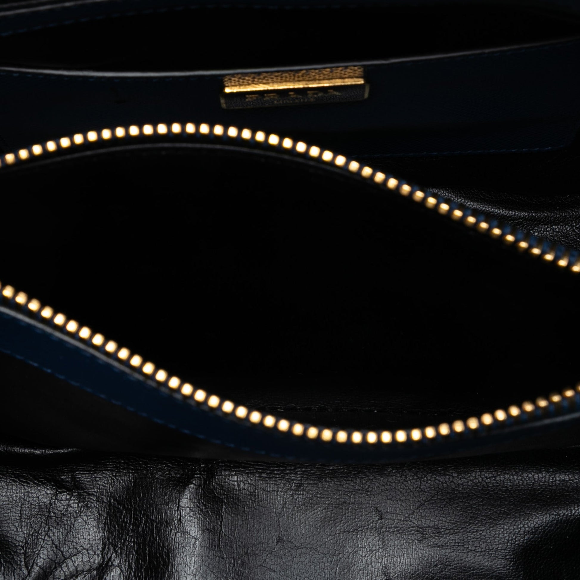 Prada Studded Saffiano Cuir Promenade Satchel