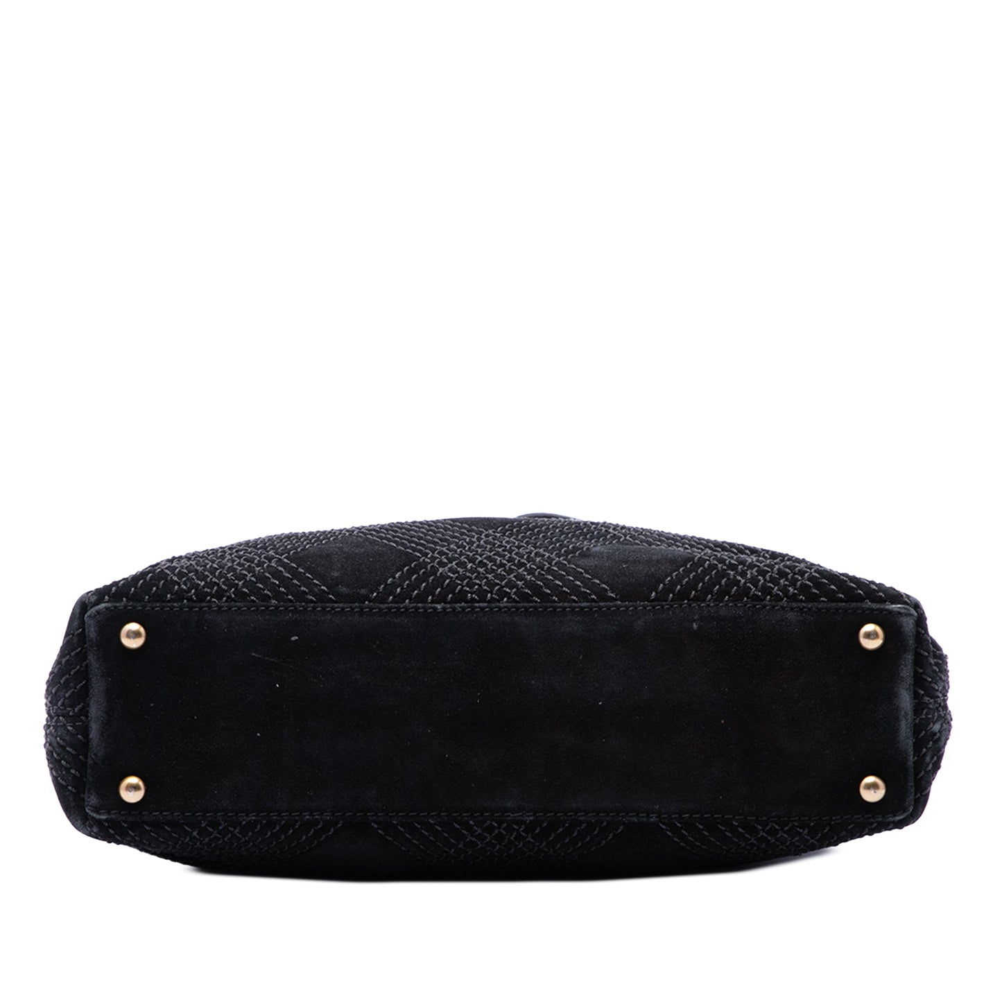 Chanel CC Suede Wild Stitch Tote