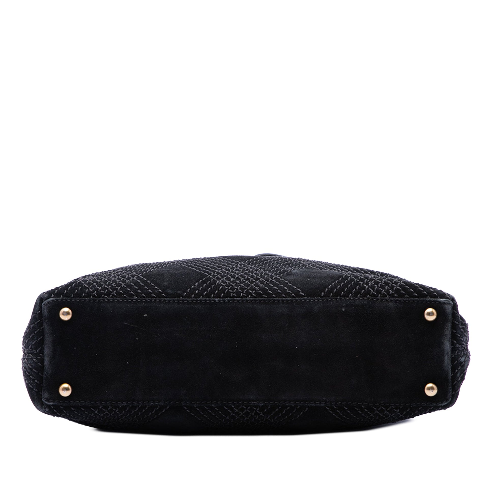 Chanel CC Suede Wild Stitch Tote
