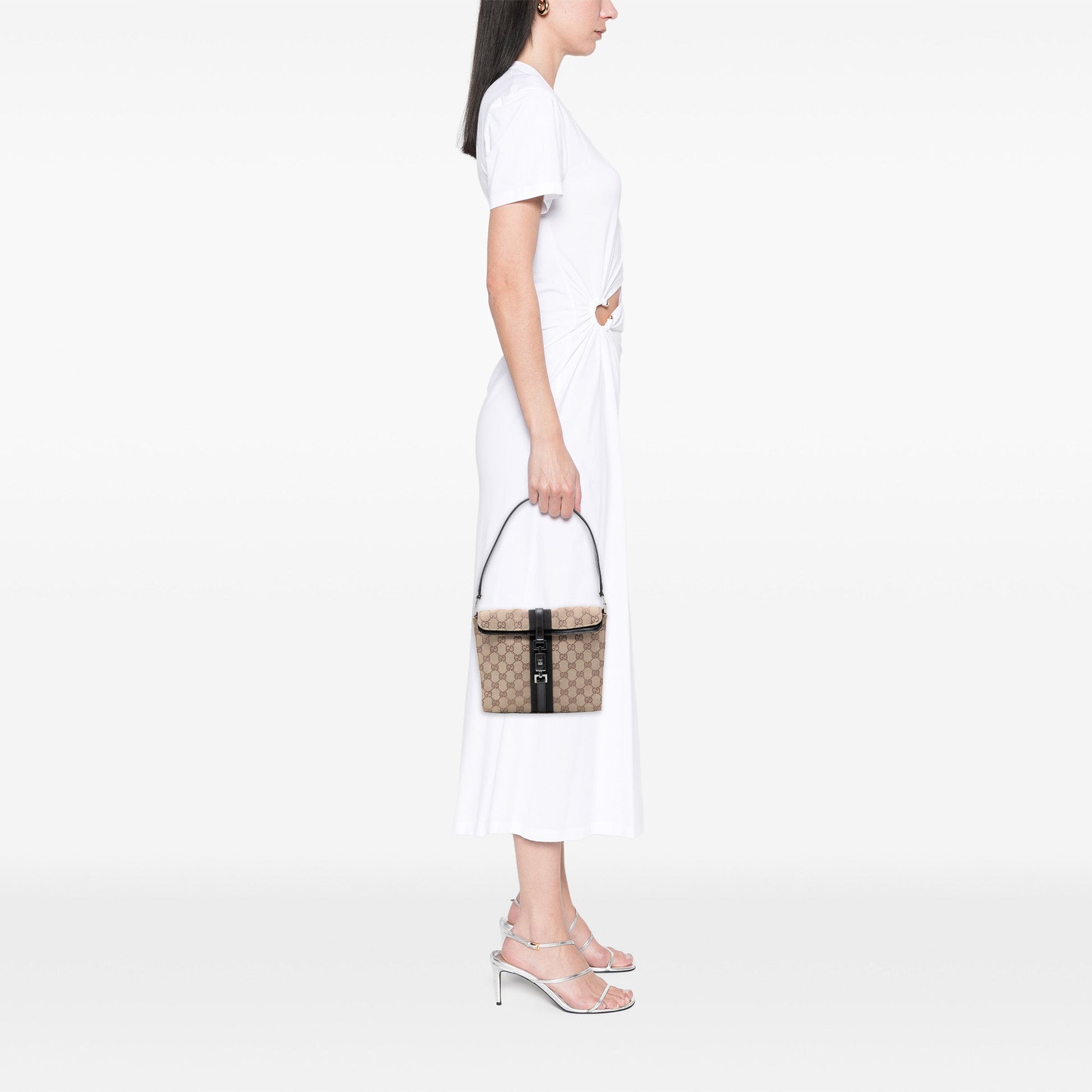 GG Canvas Jackie Shoulder Bag
