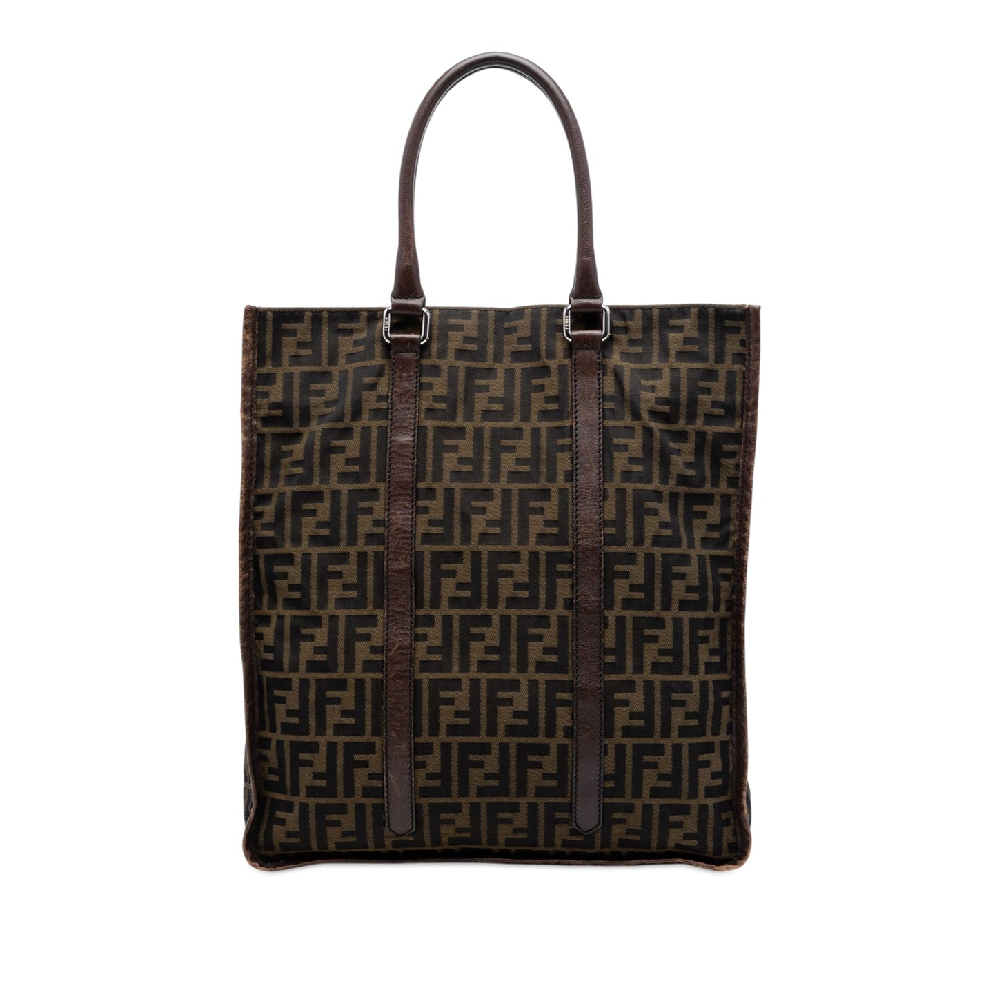 Fendi Zucca Canvas Vertical Tote