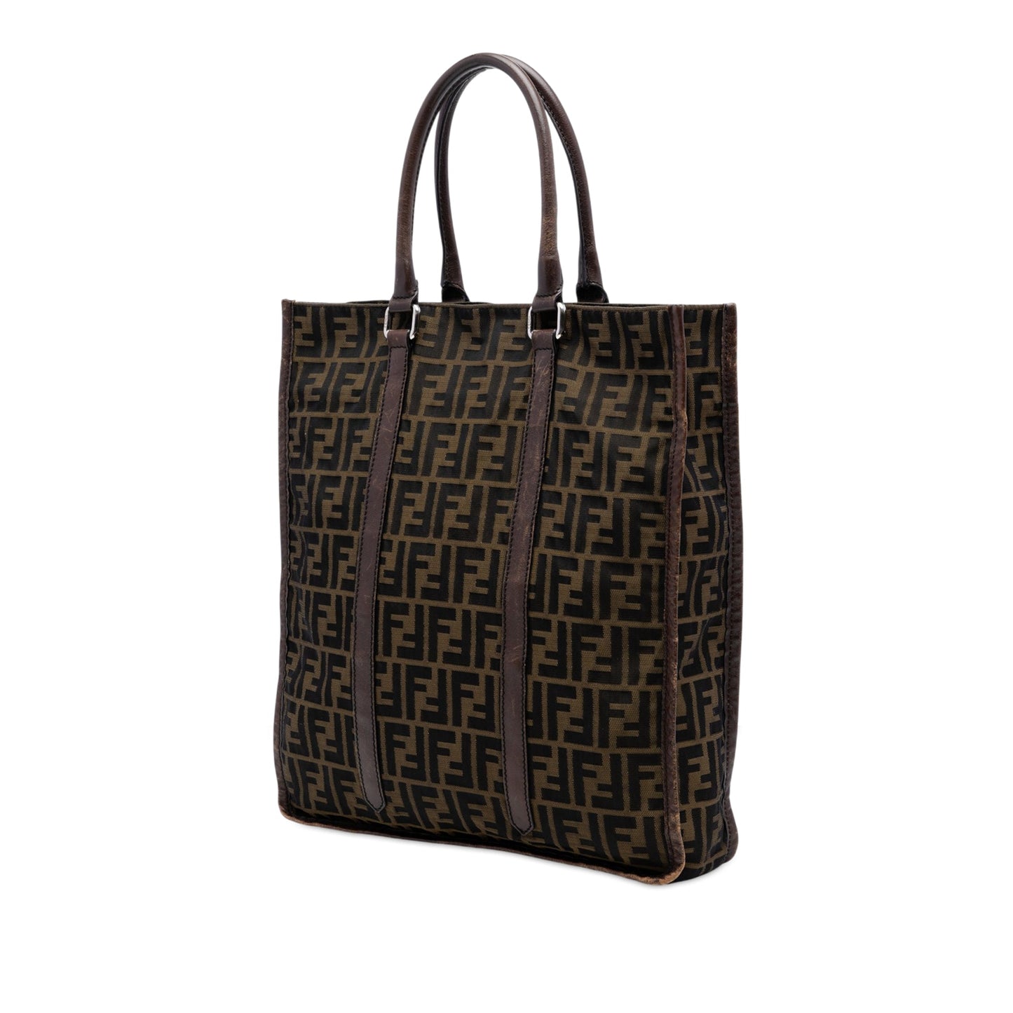 Fendi Zucca Canvas Vertical Tote