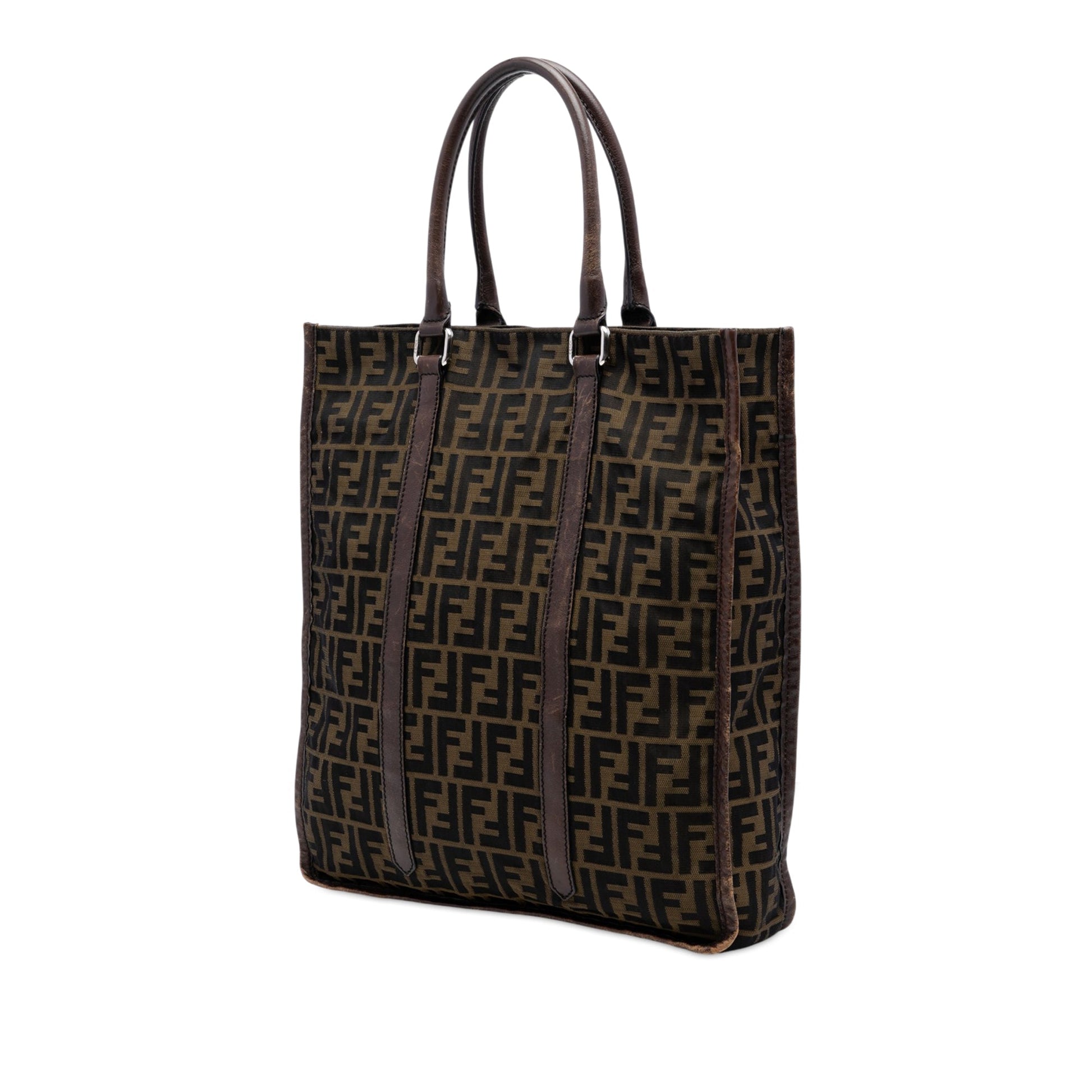 Fendi Zucca Canvas Vertical Tote