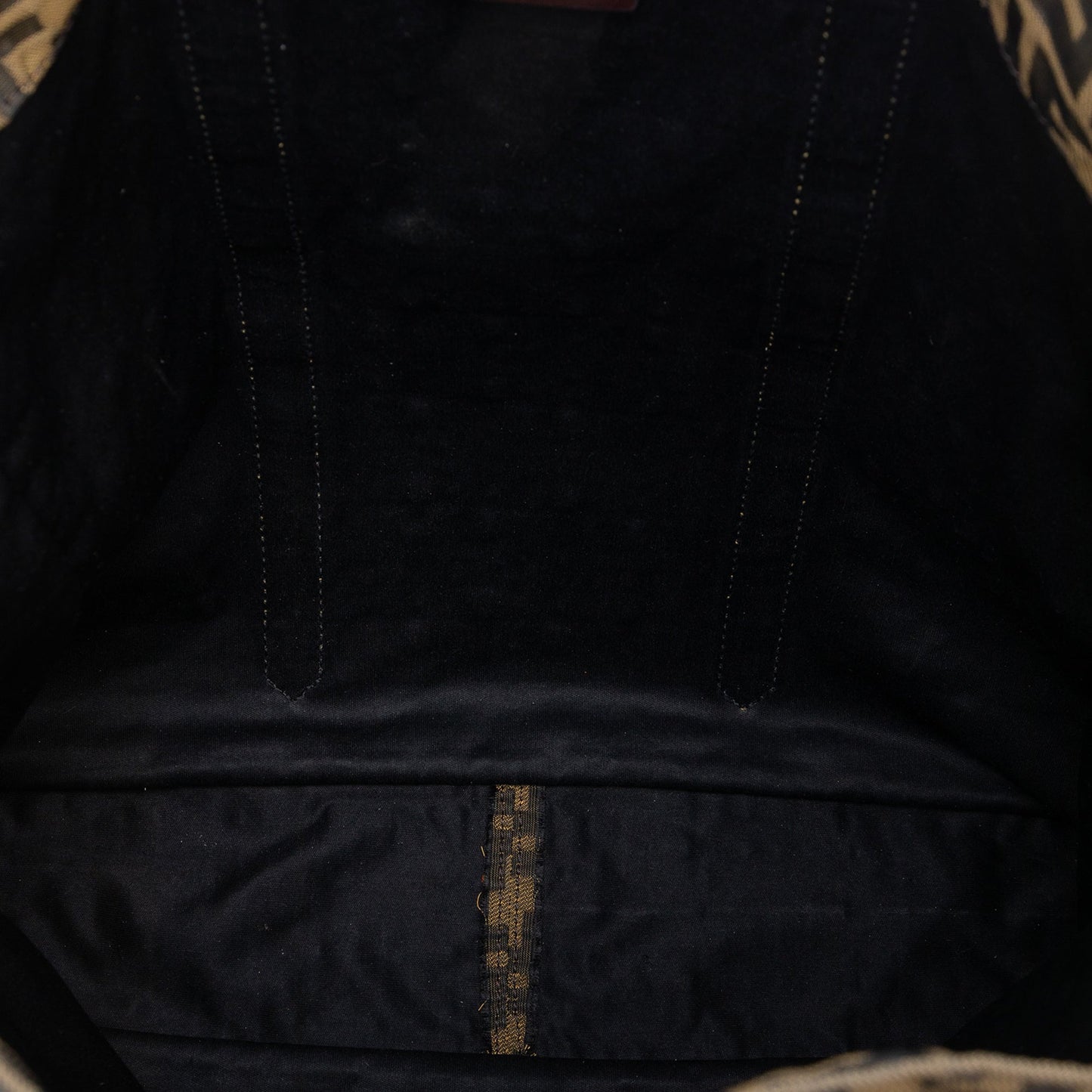Fendi Zucca Canvas Vertical Tote