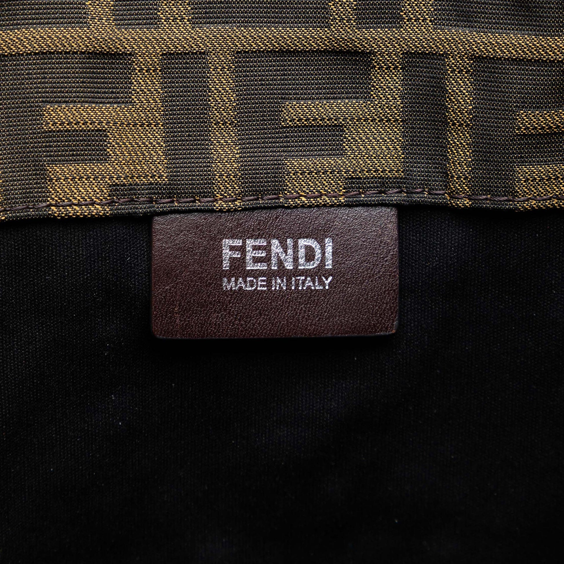 Fendi Zucca Canvas Vertical Tote