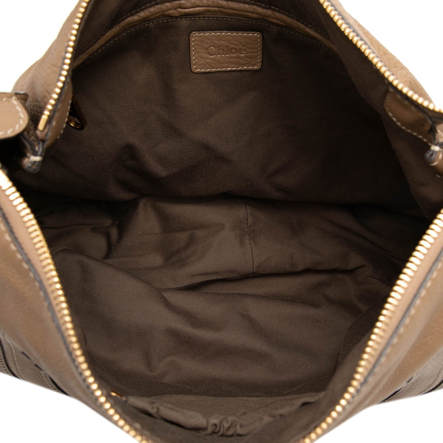 Chloé Large Pebbled Calfskin Marcie Hobo