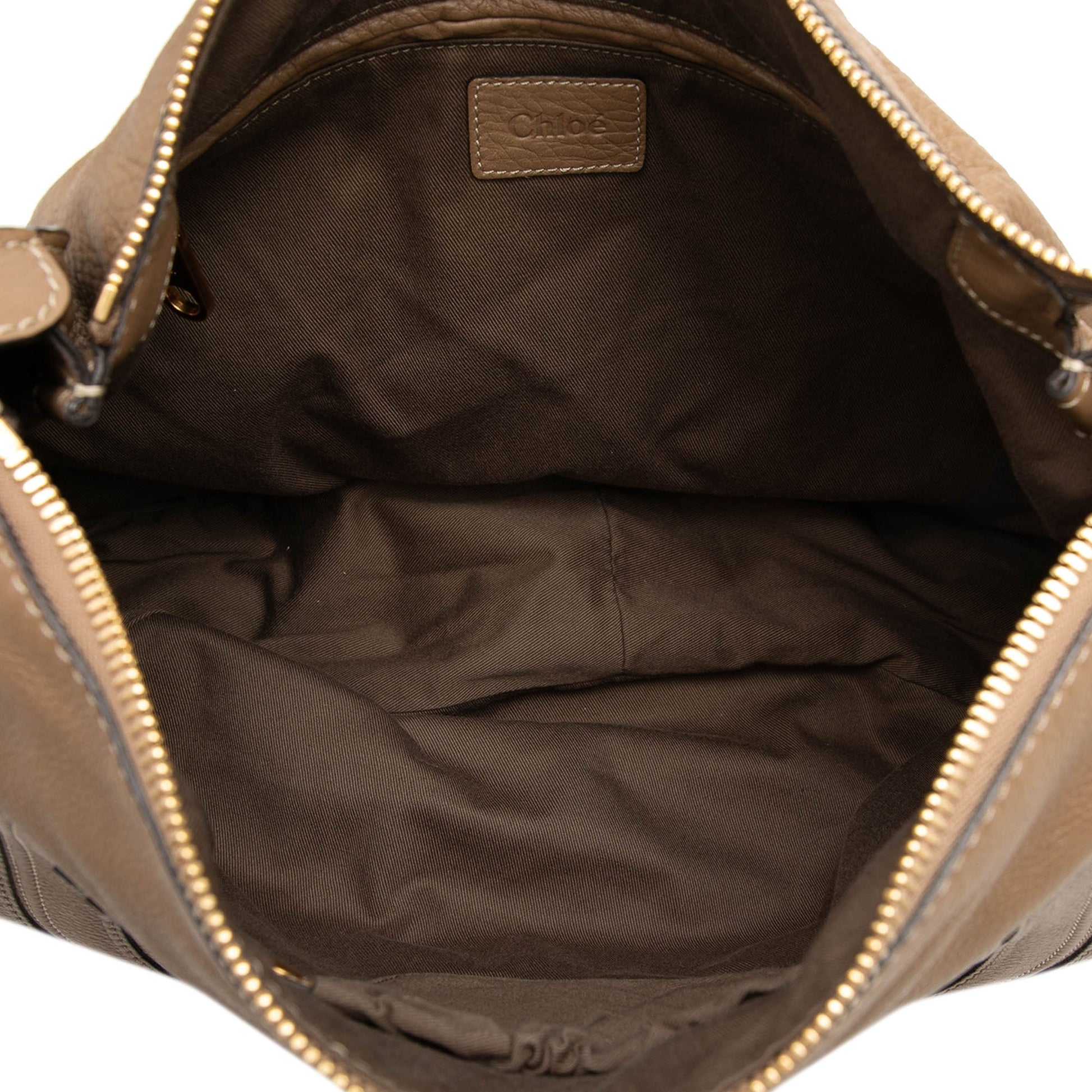 Chloé Large Pebbled Calfskin Marcie Hobo