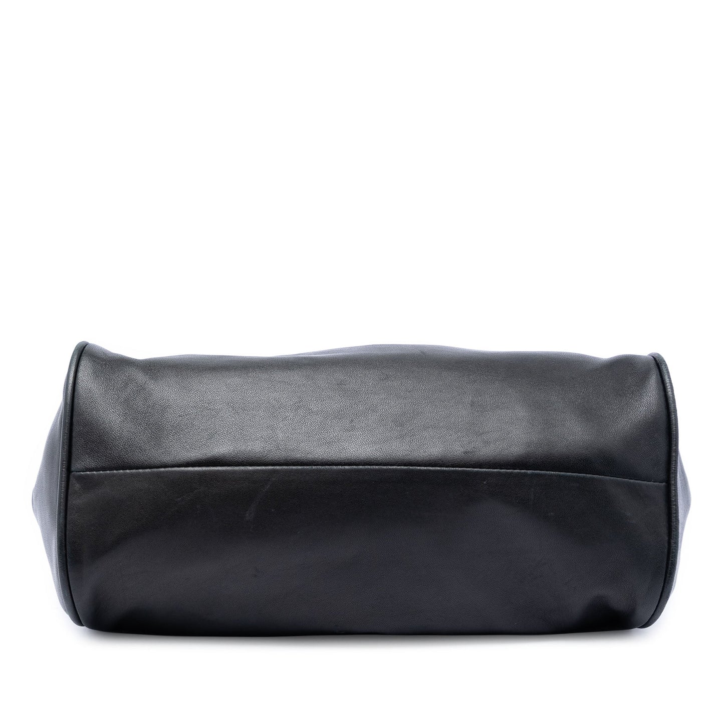 Chanel Lambskin Camellia Top Handle Frame Bag
