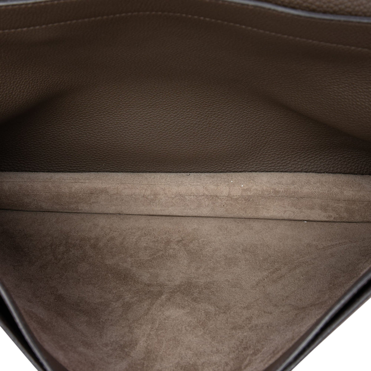 Hermès Togo Sac A Depeches 38 — Brown