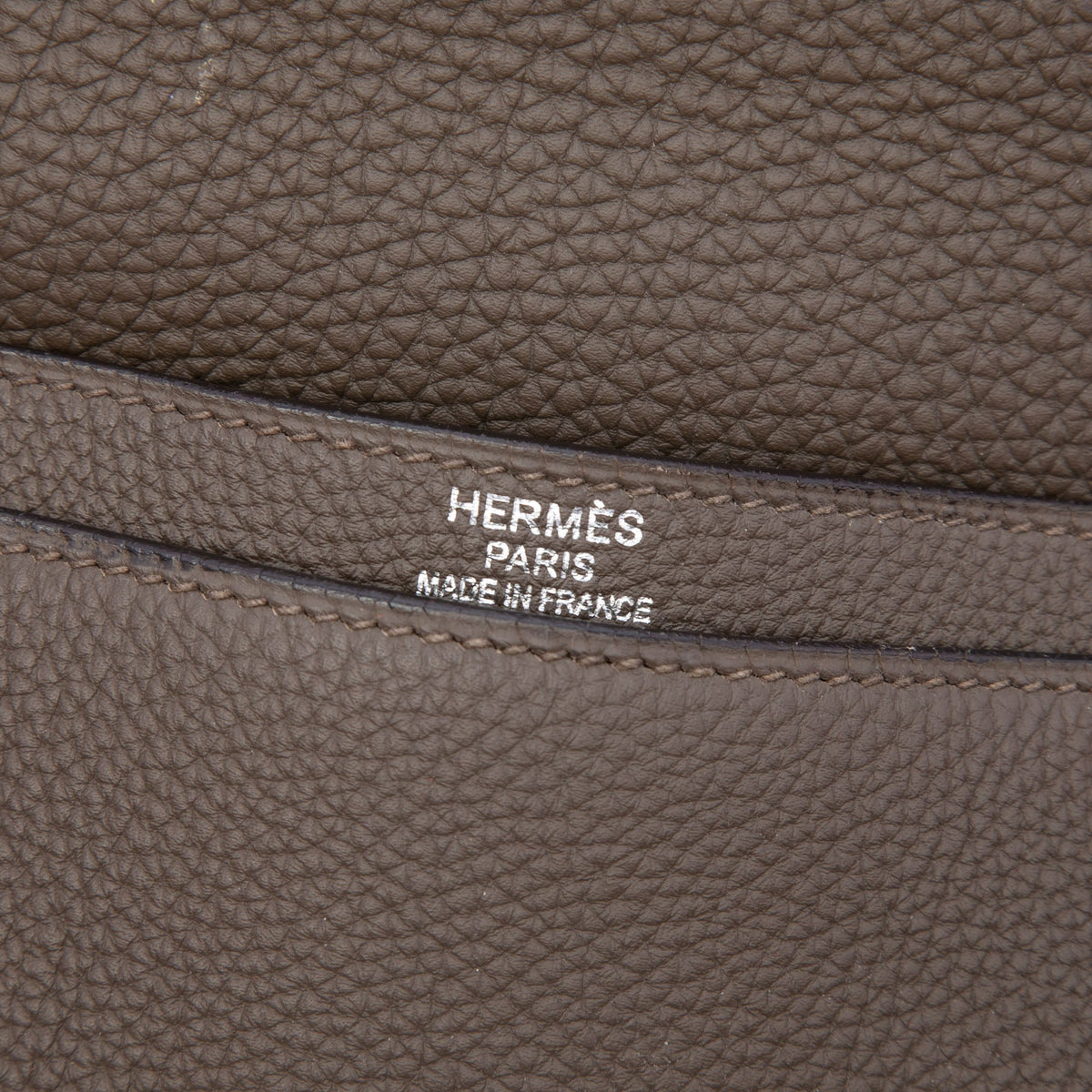 Hermès Togo Sac A Depeches 38 — Brown