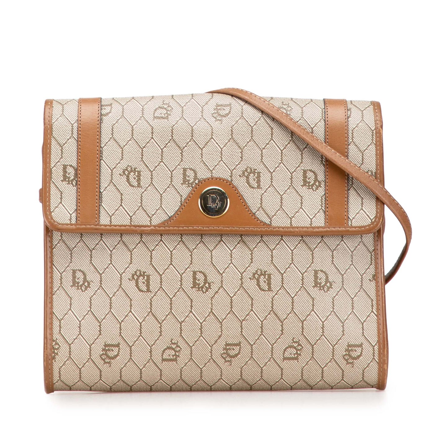 Dior Honeycomb Coated Canvas Crossbody