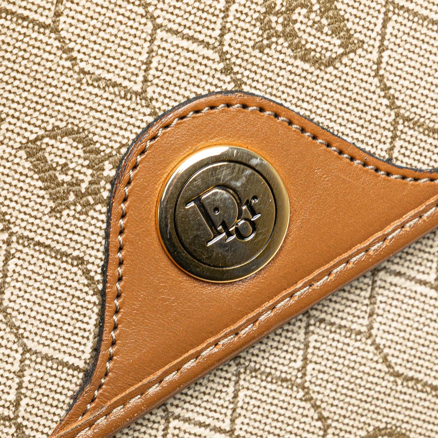 Dior Honeycomb Coated Canvas Crossbody