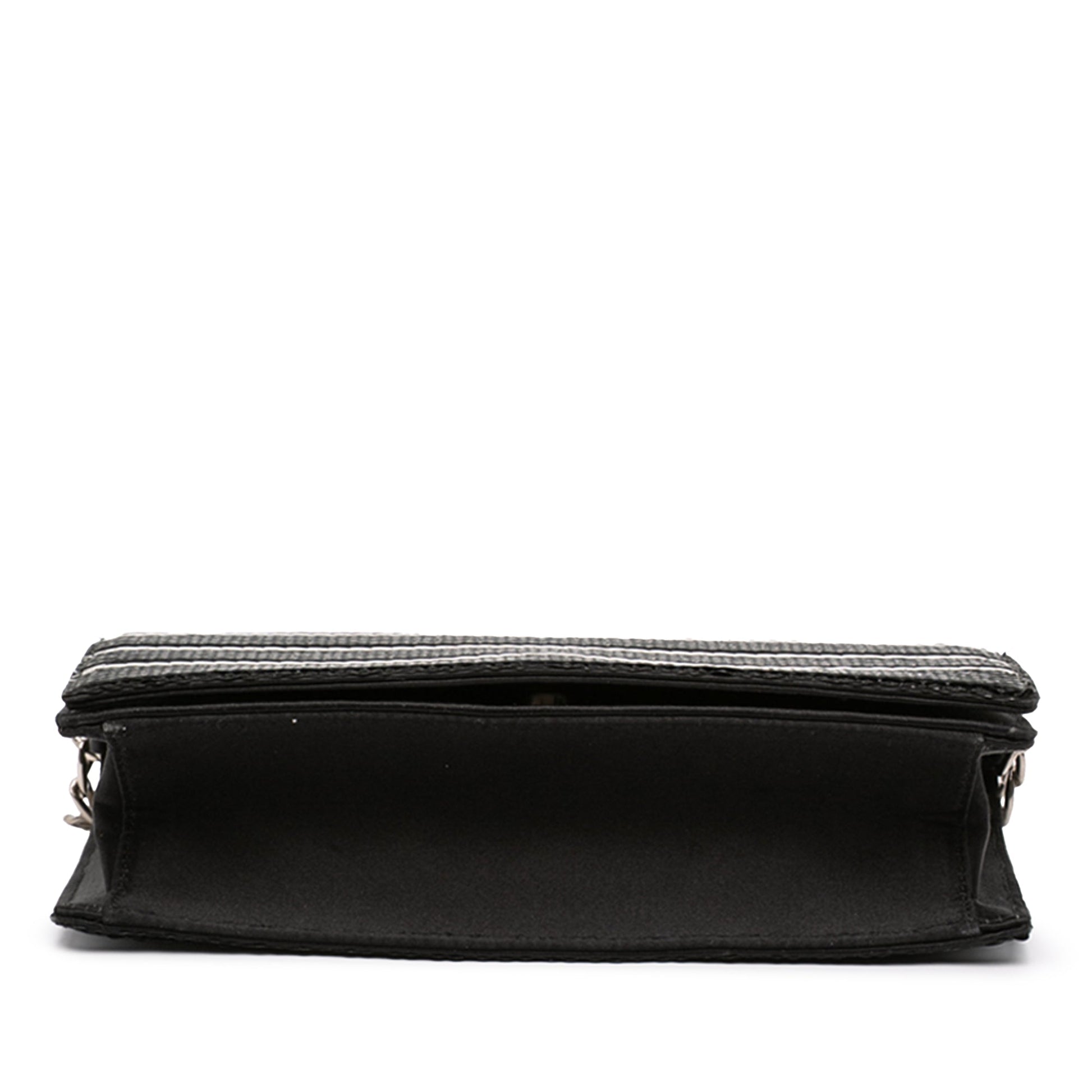 Prada Sequin Embellished Baia Chain Flap