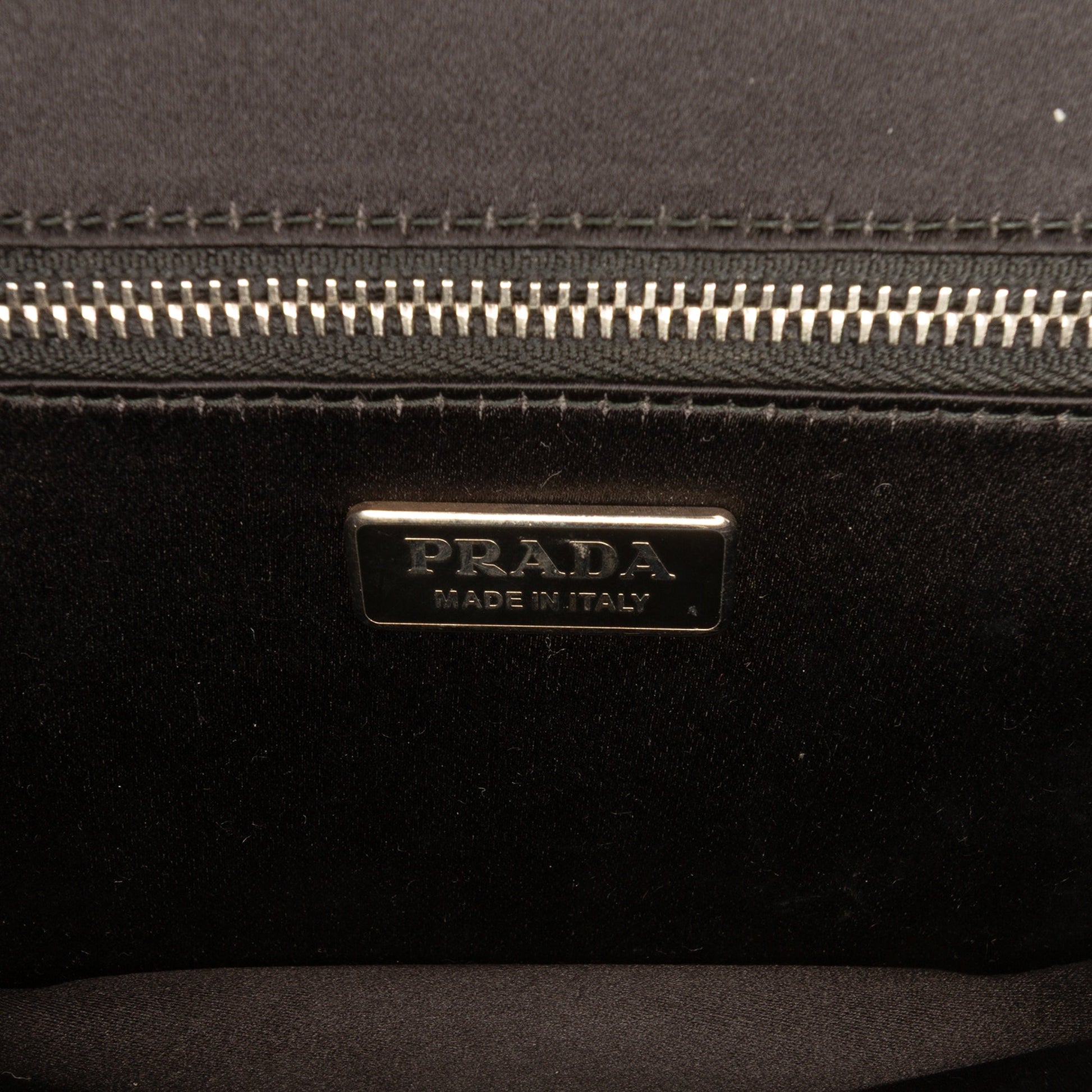 Prada Sequin Embellished Baia Chain Flap