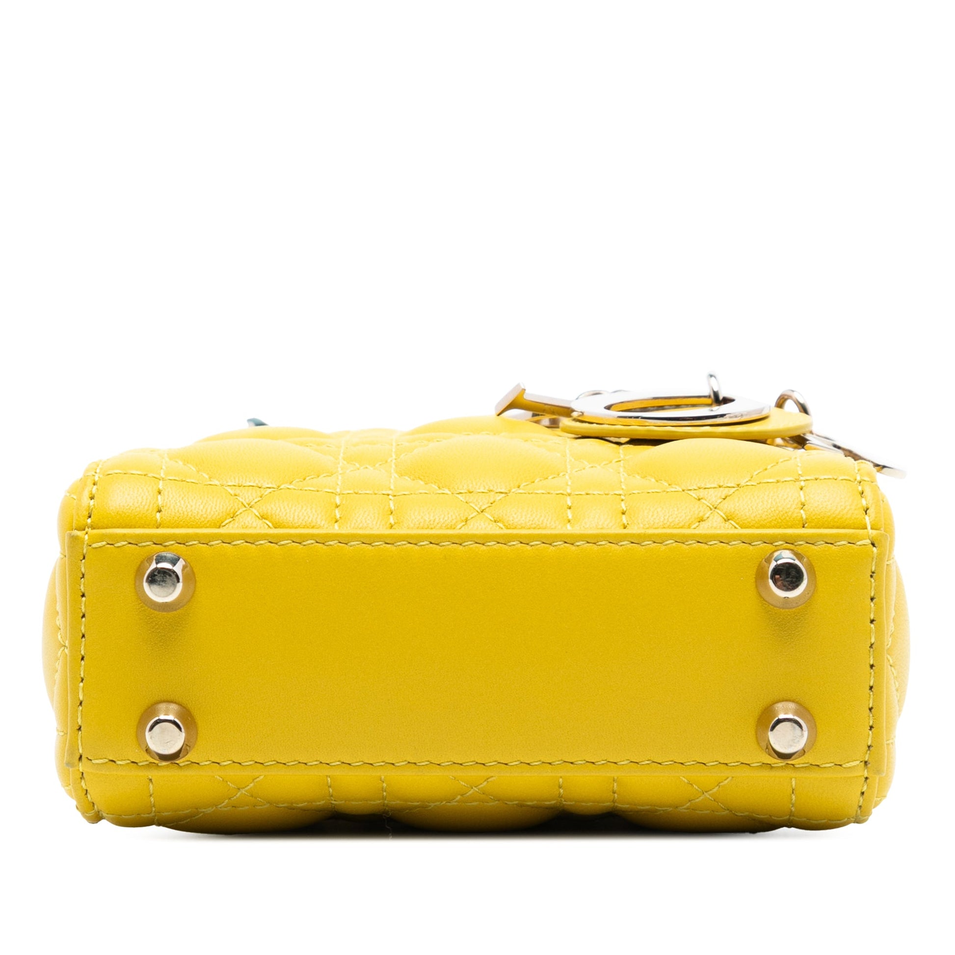 Dior Micro Lambskin Cannage Lady Dior