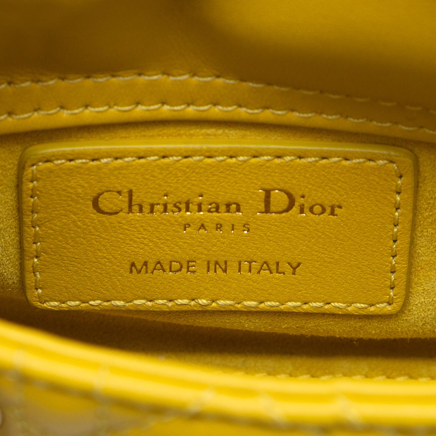 Dior Micro Lambskin Cannage Lady Dior