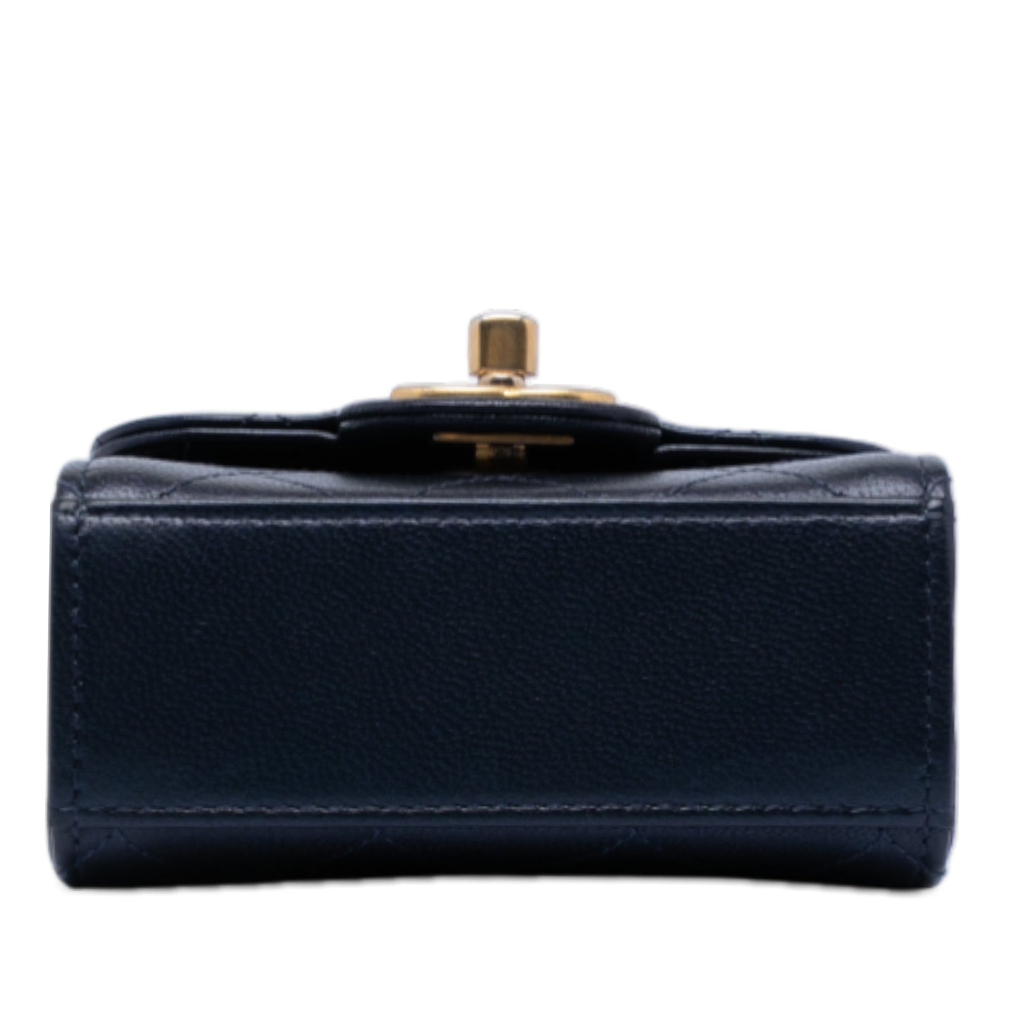 Chanel Mini Goatskin Chic Pearls Clutch On Chain