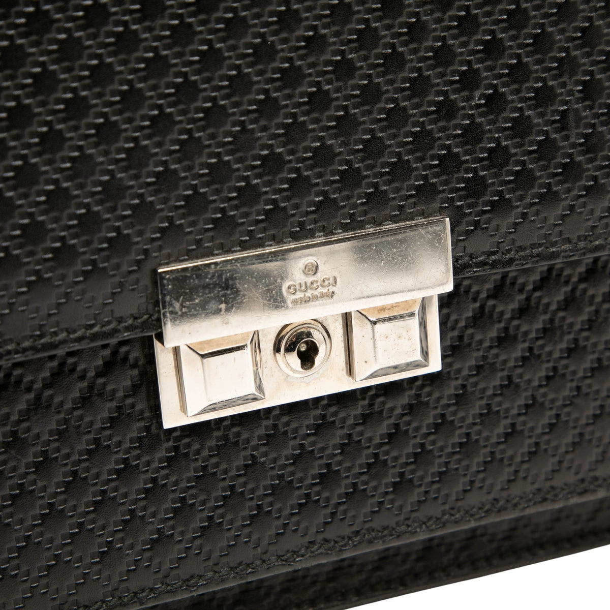 Gucci Diamante Calfskin Business Bag