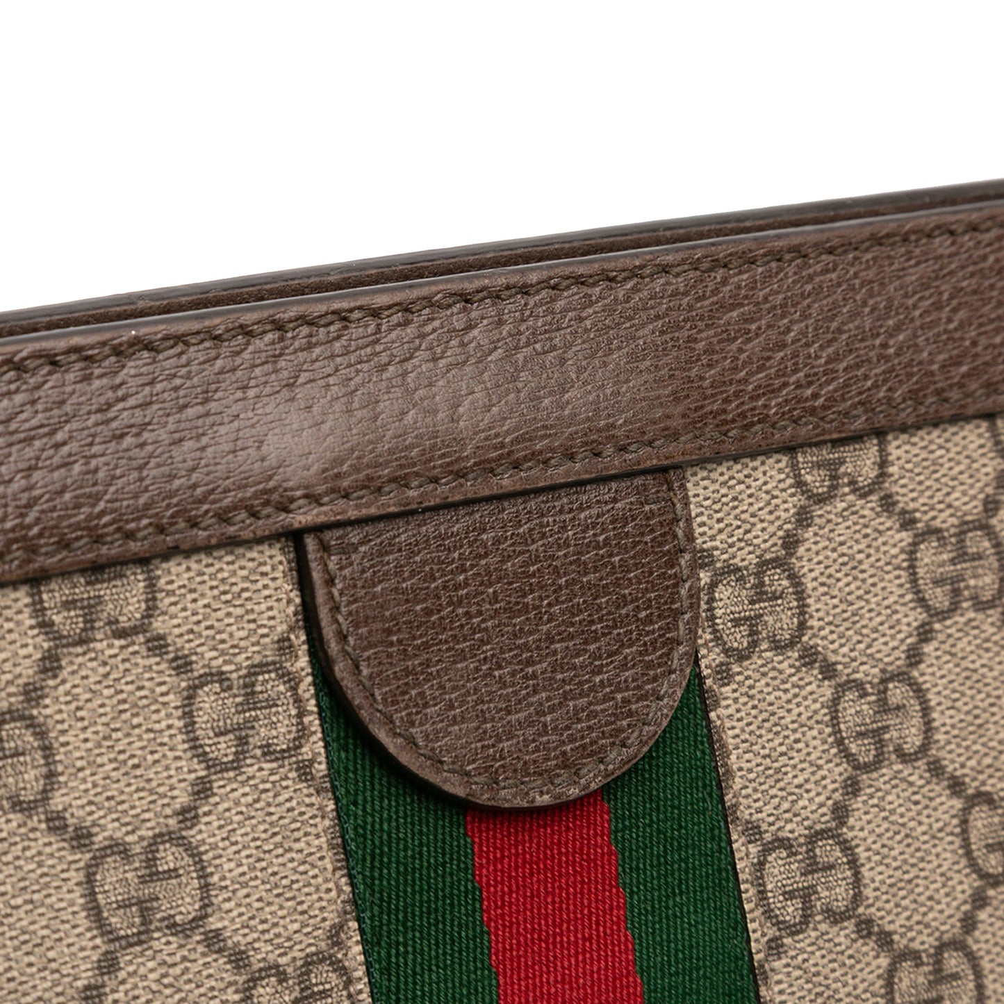 Gucci Small GG Supreme Web Ophidia Chain Crossbody