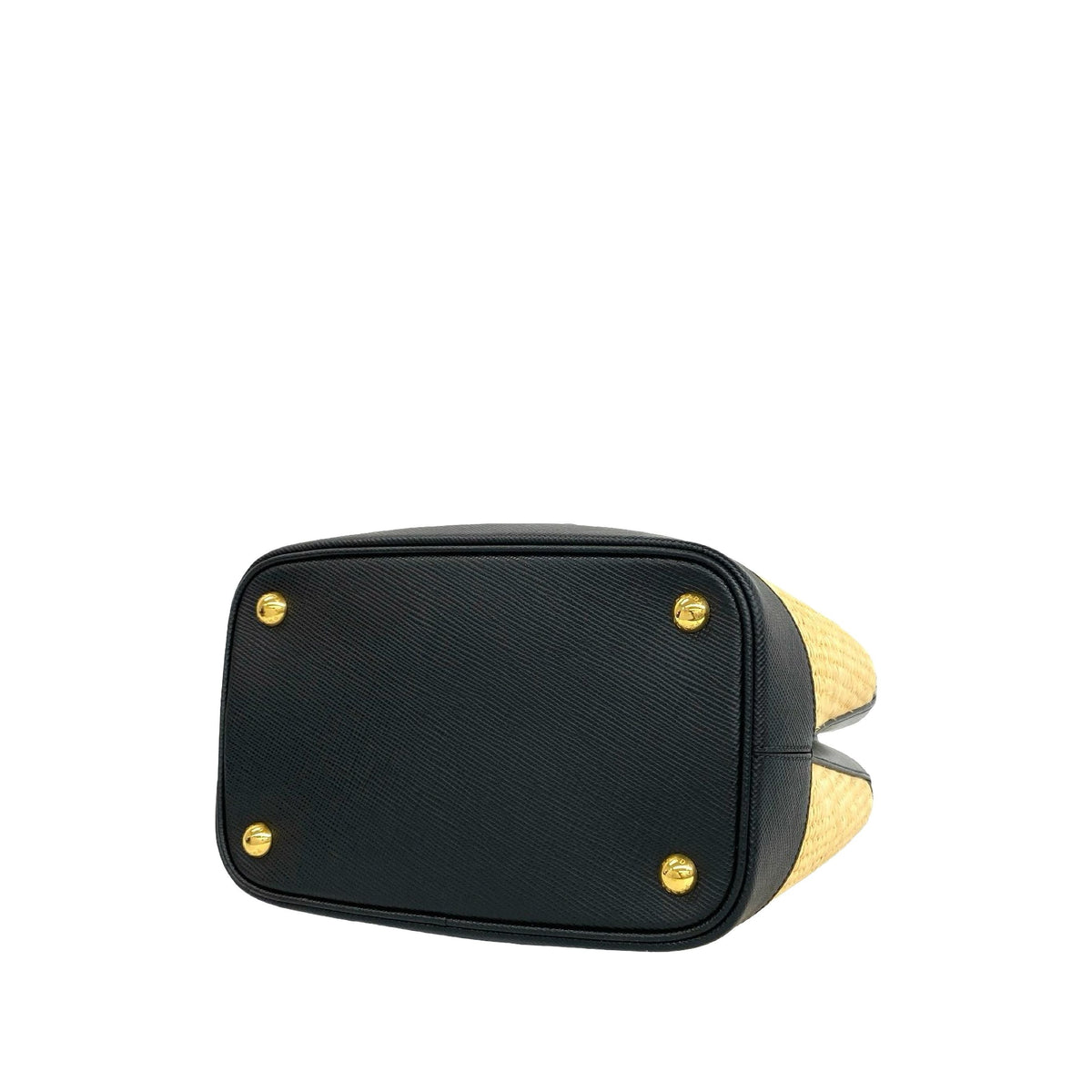Prada Panier Bucket Bag — Beige
