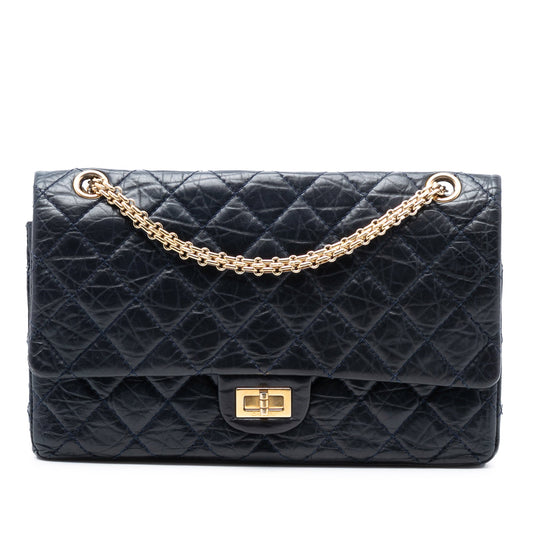 Chanel Quilted Aged Calfskin Reissue 2.55 Double Flap 226