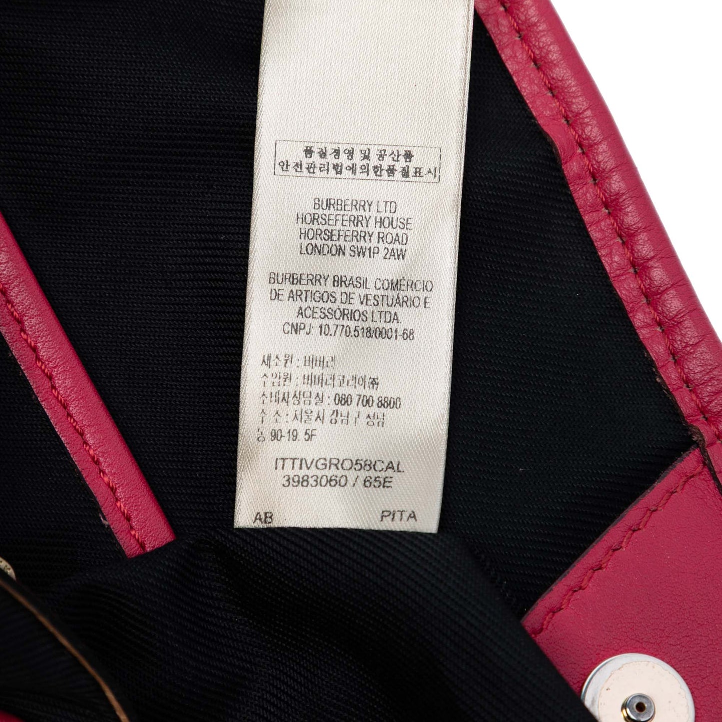 Small Haymarket Check Canvas and Leather Canterbury Tote
