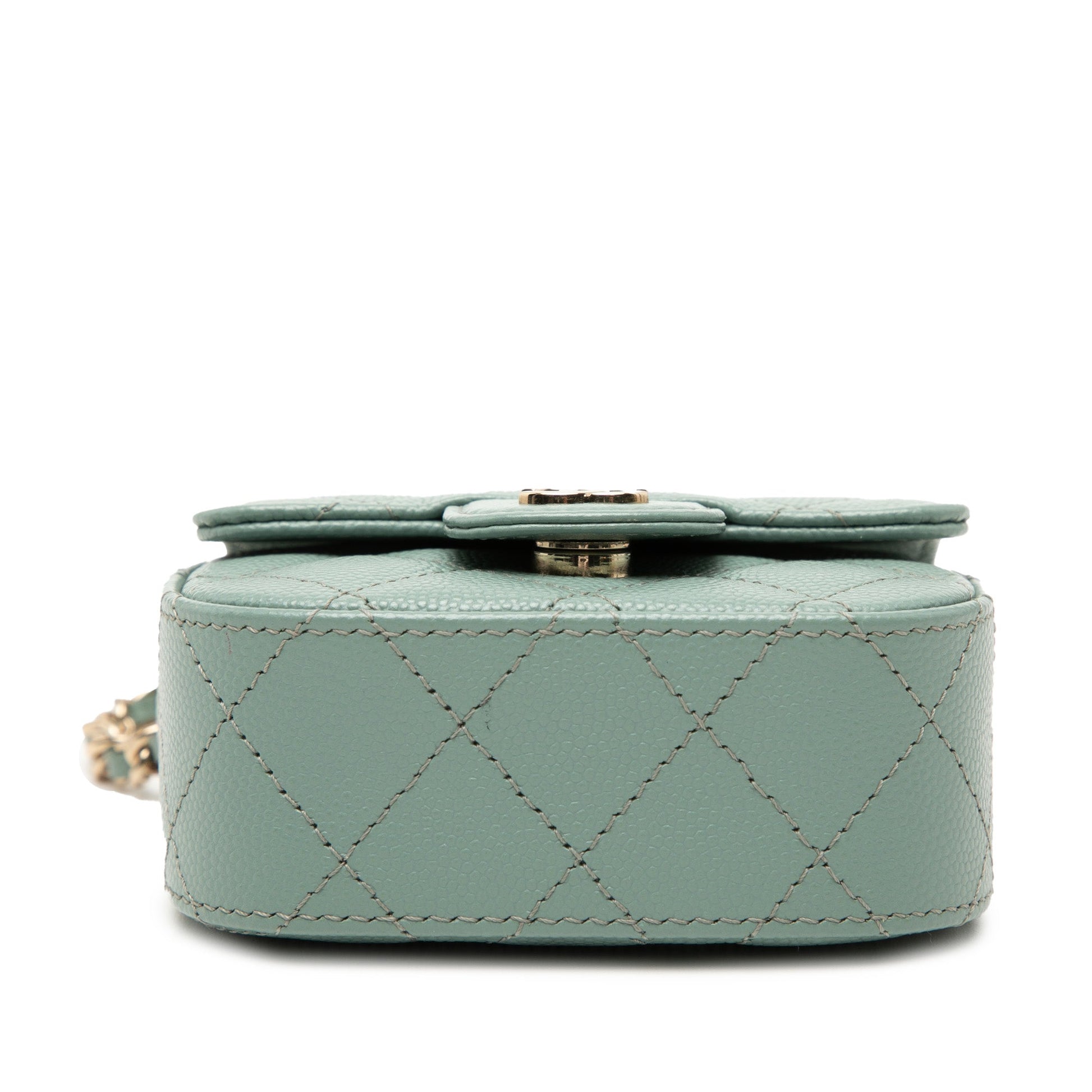 Chanel Micro Mini Classic Caviar Single Flap