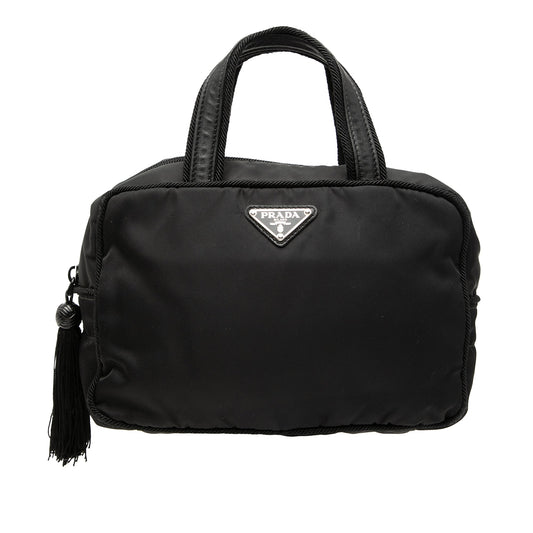 Prada Tessuto Tassel Handbag