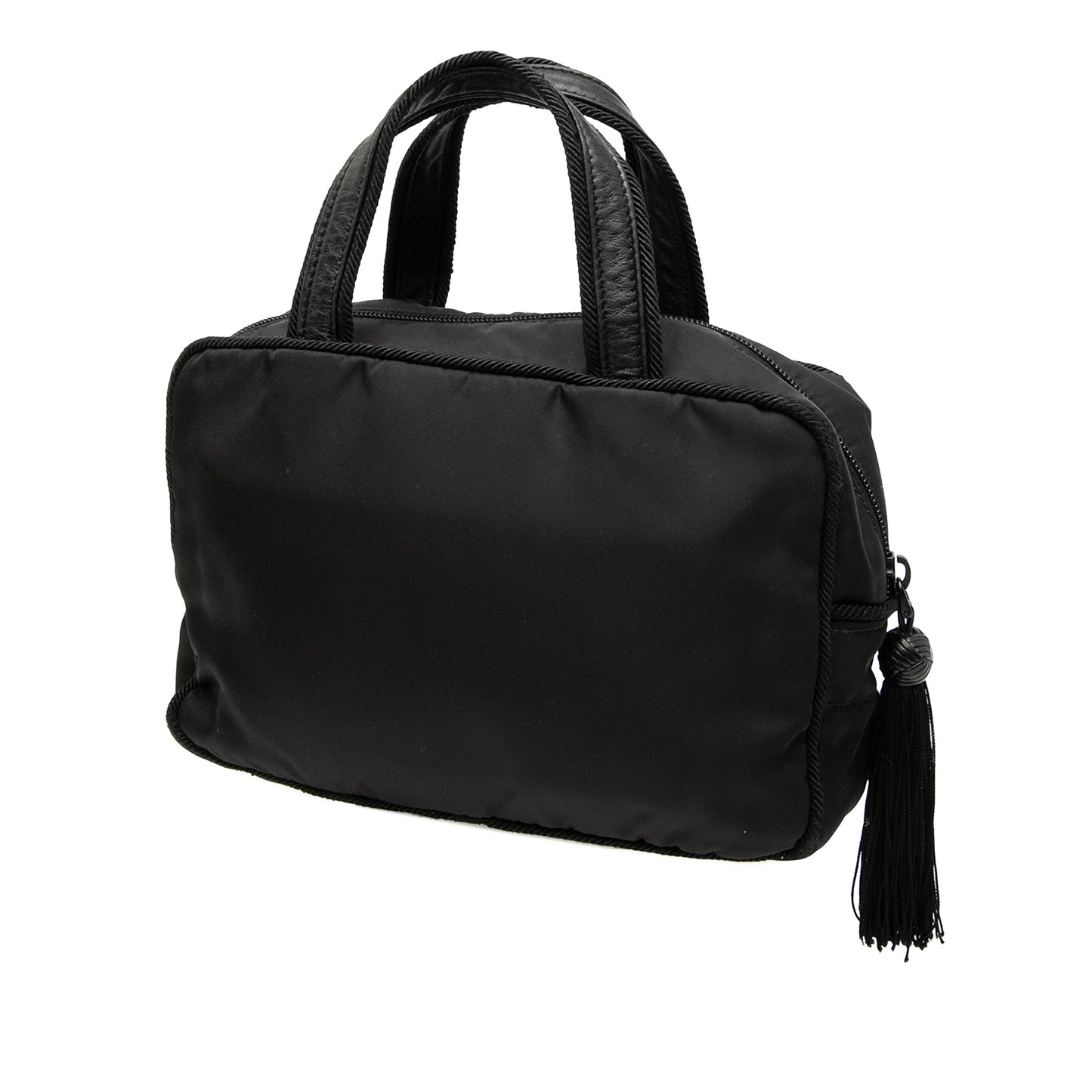 Prada Tessuto Tassel Handbag
