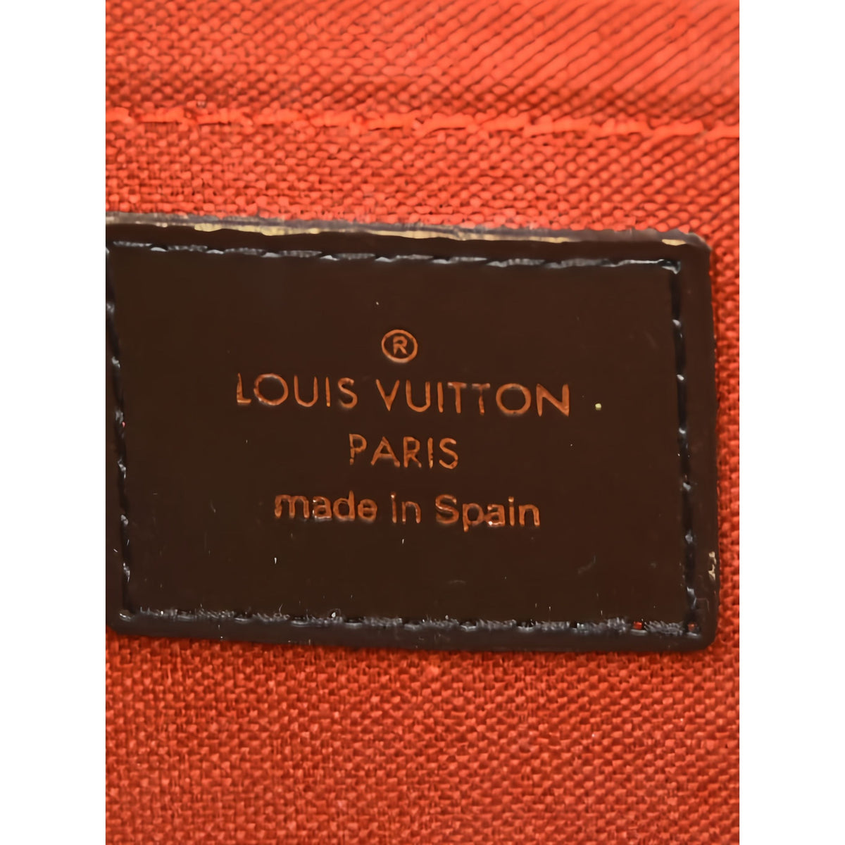 Louis Vuitton Damier Ebene Ribera MM — Brown
