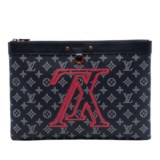 Louis Vuitton Monogram Ink Upside Down Apollo Pochette