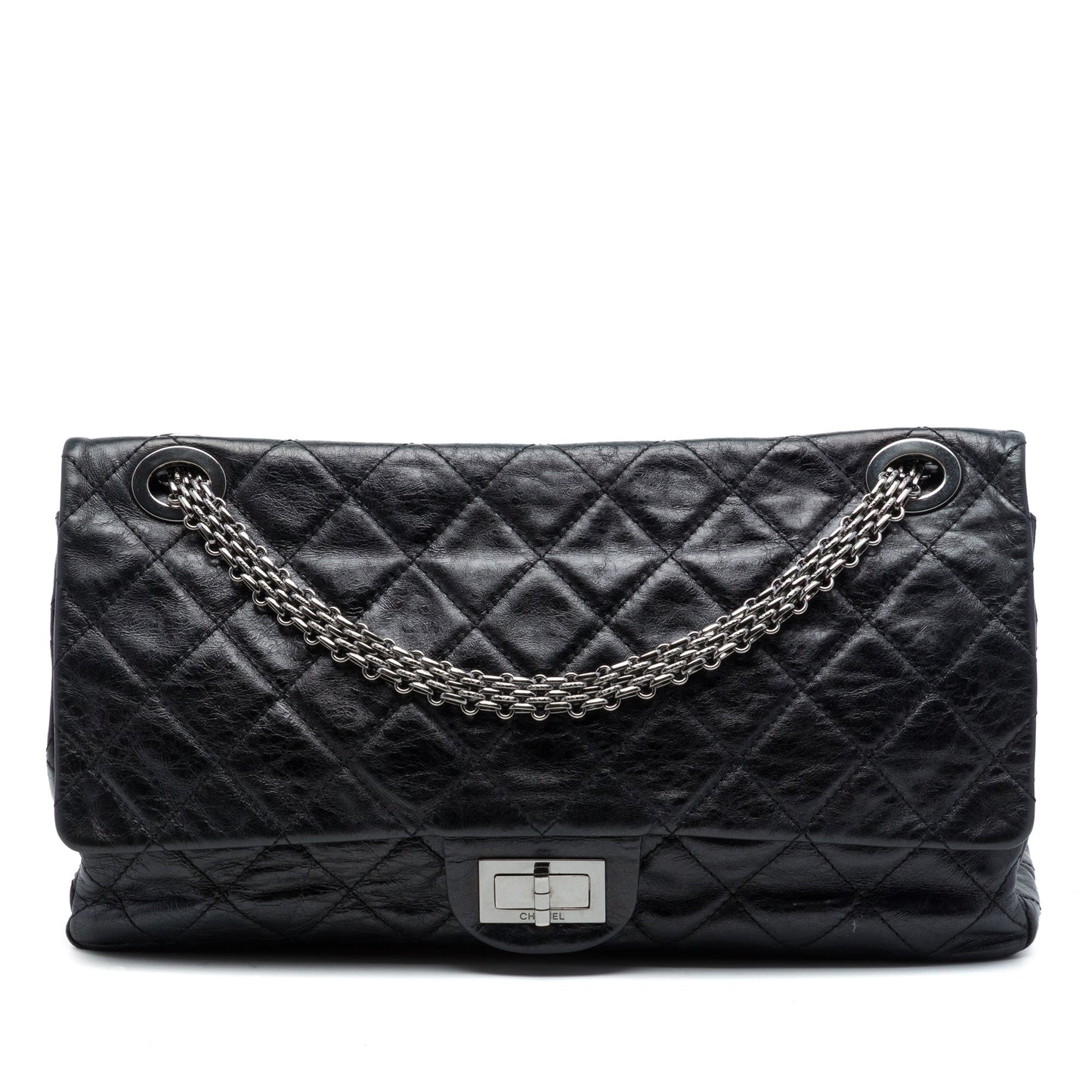 Chanel Quilted Aged Calfskin Reissue 2.55 Double Flap 227