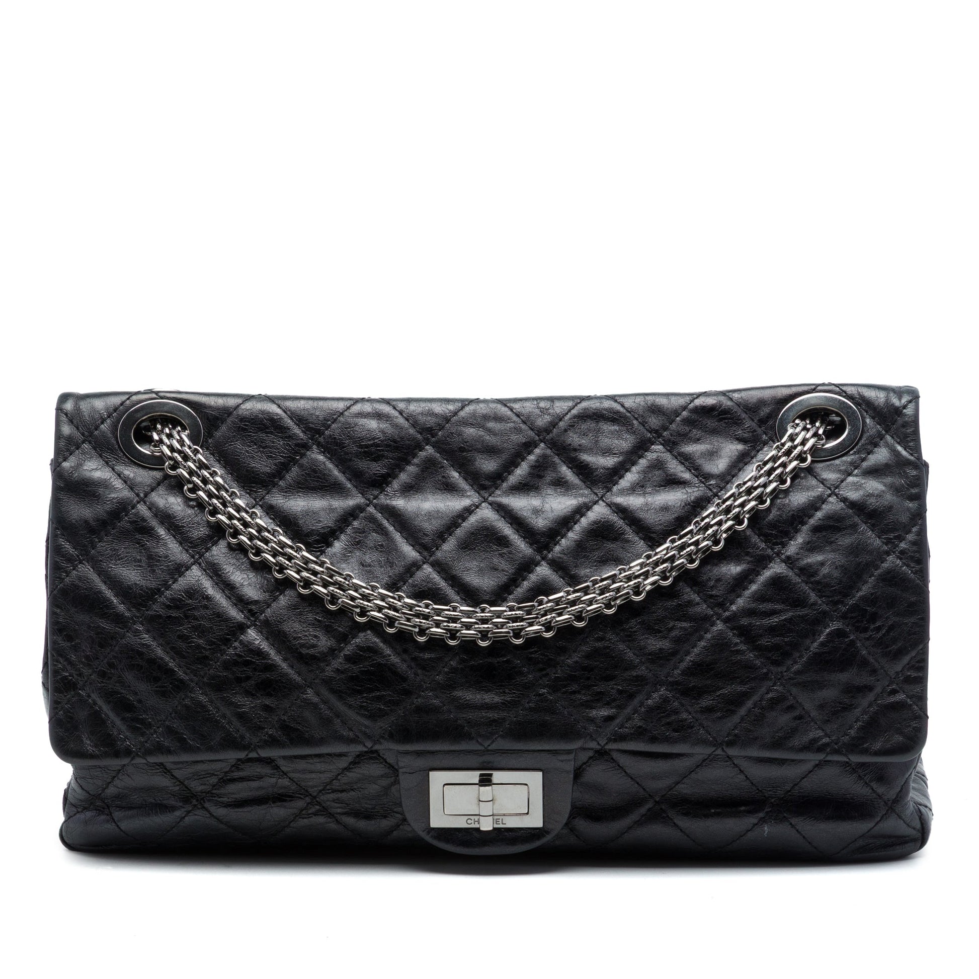 Chanel Quilted Aged Calfskin Reissue 2.55 Double Flap 227
