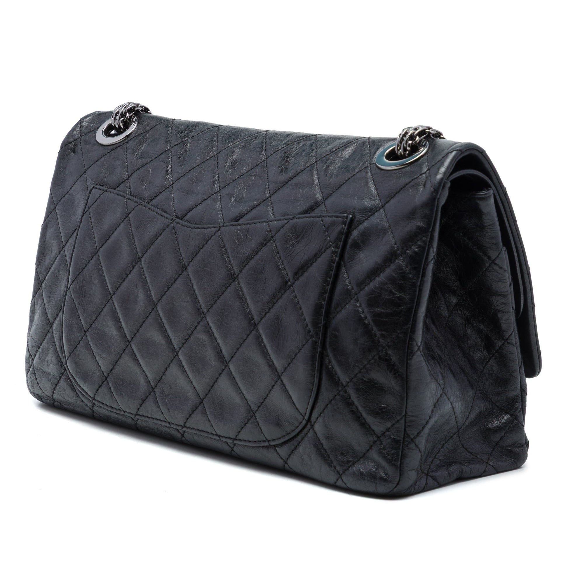 Chanel Quilted Aged Calfskin Reissue 2.55 Double Flap 227