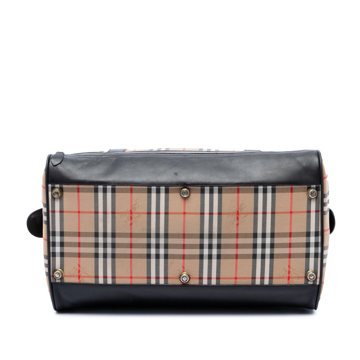 Burberry Haymarket Check Canvas Travel Bag