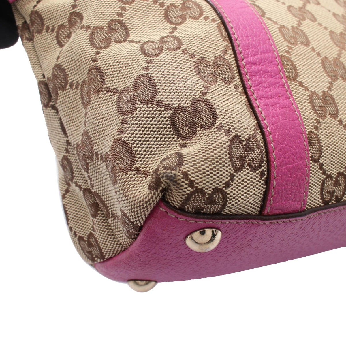 Gucci GG Canvas Abbey D Ring Tote — Beige