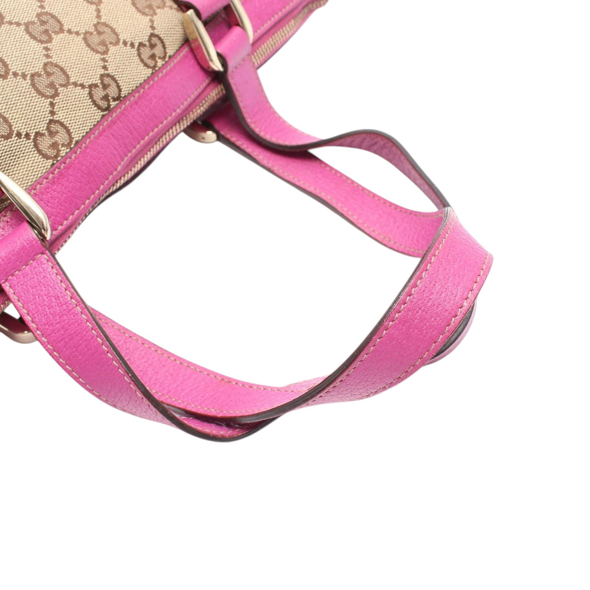 Gucci GG Canvas Abbey D Ring Tote — Beige