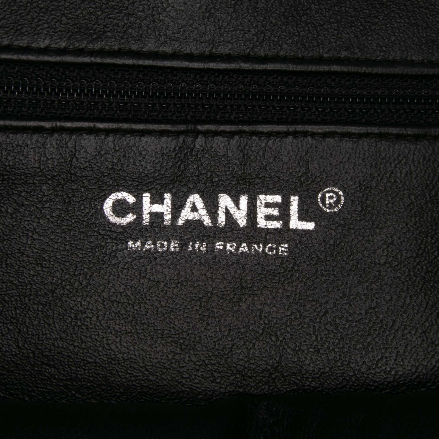 Chanel Tweed and Resin Zipped Chain Shopping Bag