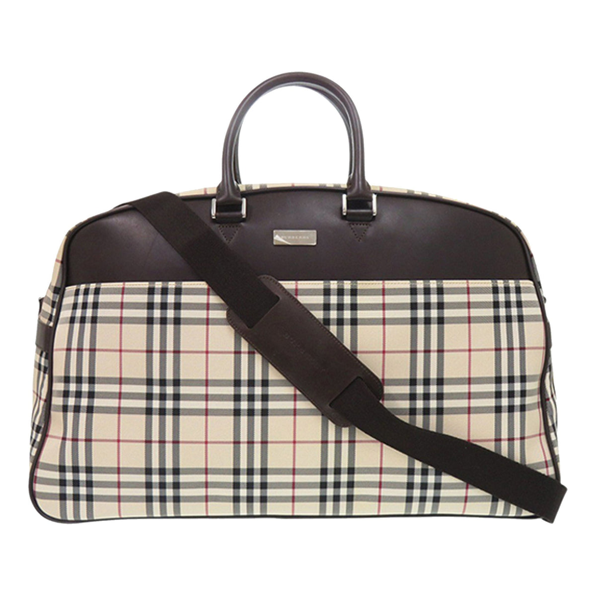 Burberry House Check Canvas Travel Bag