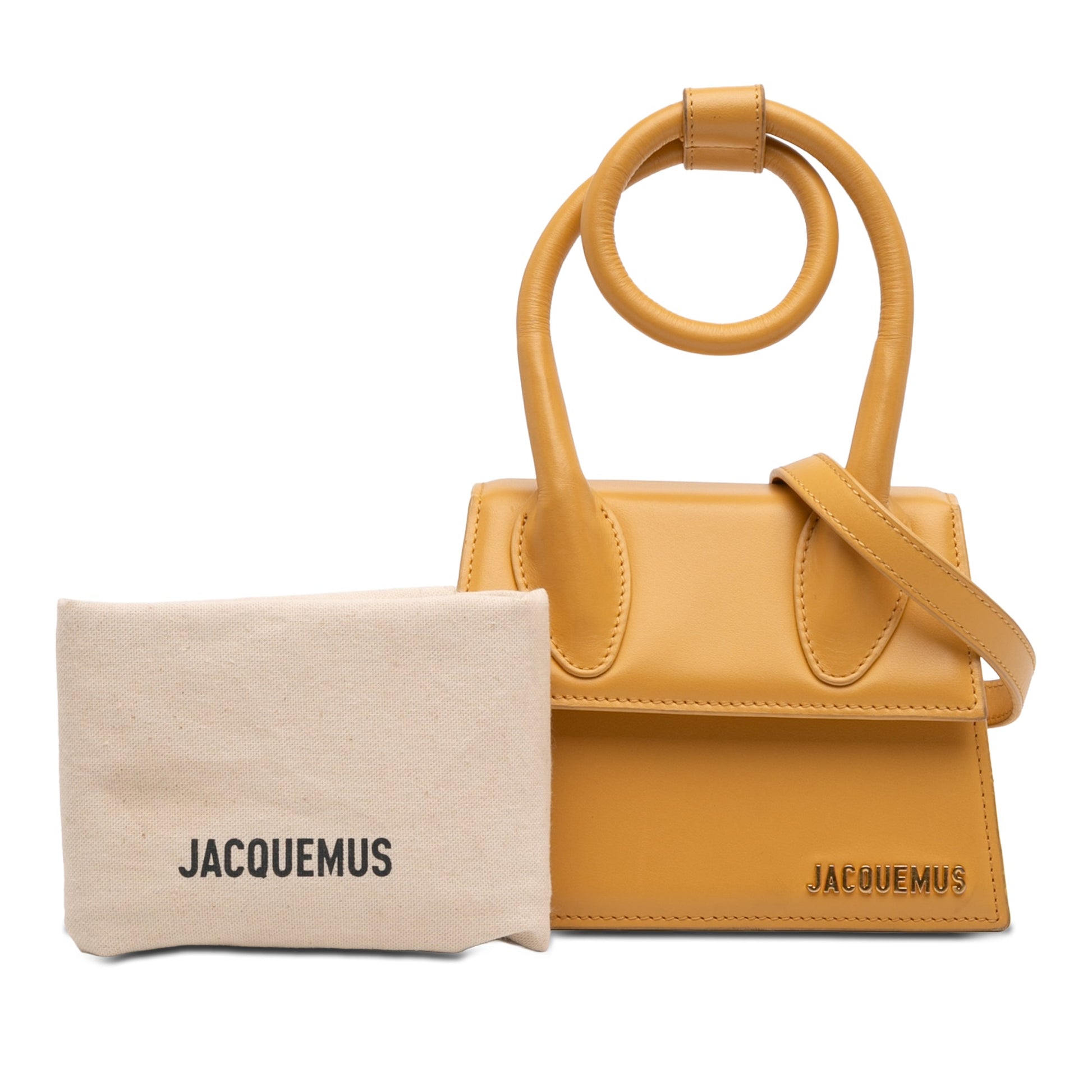 Jacquemus Leather Le Chiquito Noeud