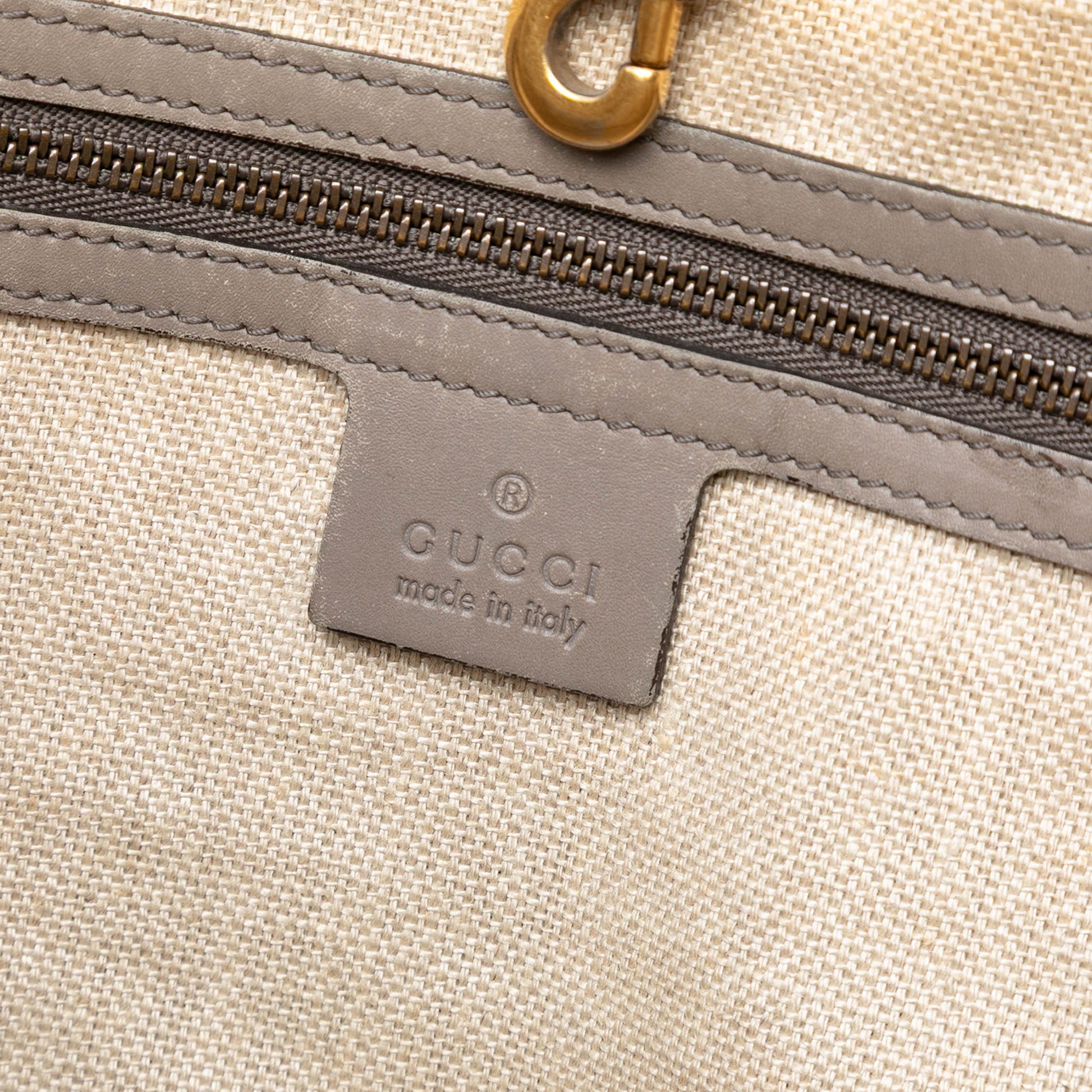 Gucci Large Microguccissima Brogue Duilio Tote
