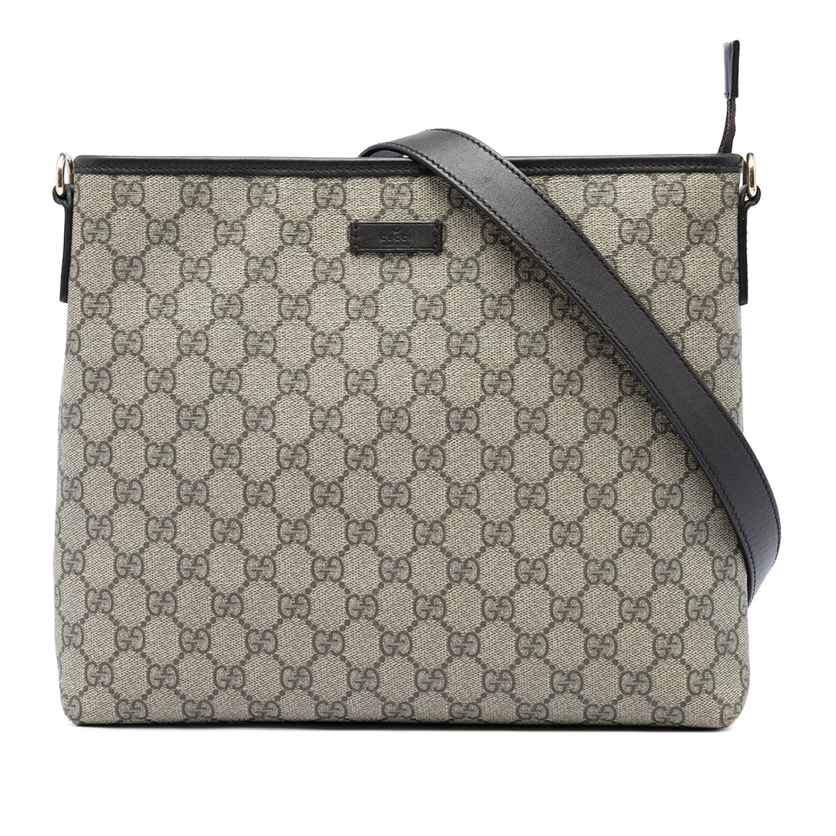 Gucci GG Supreme Crossbody — Beige