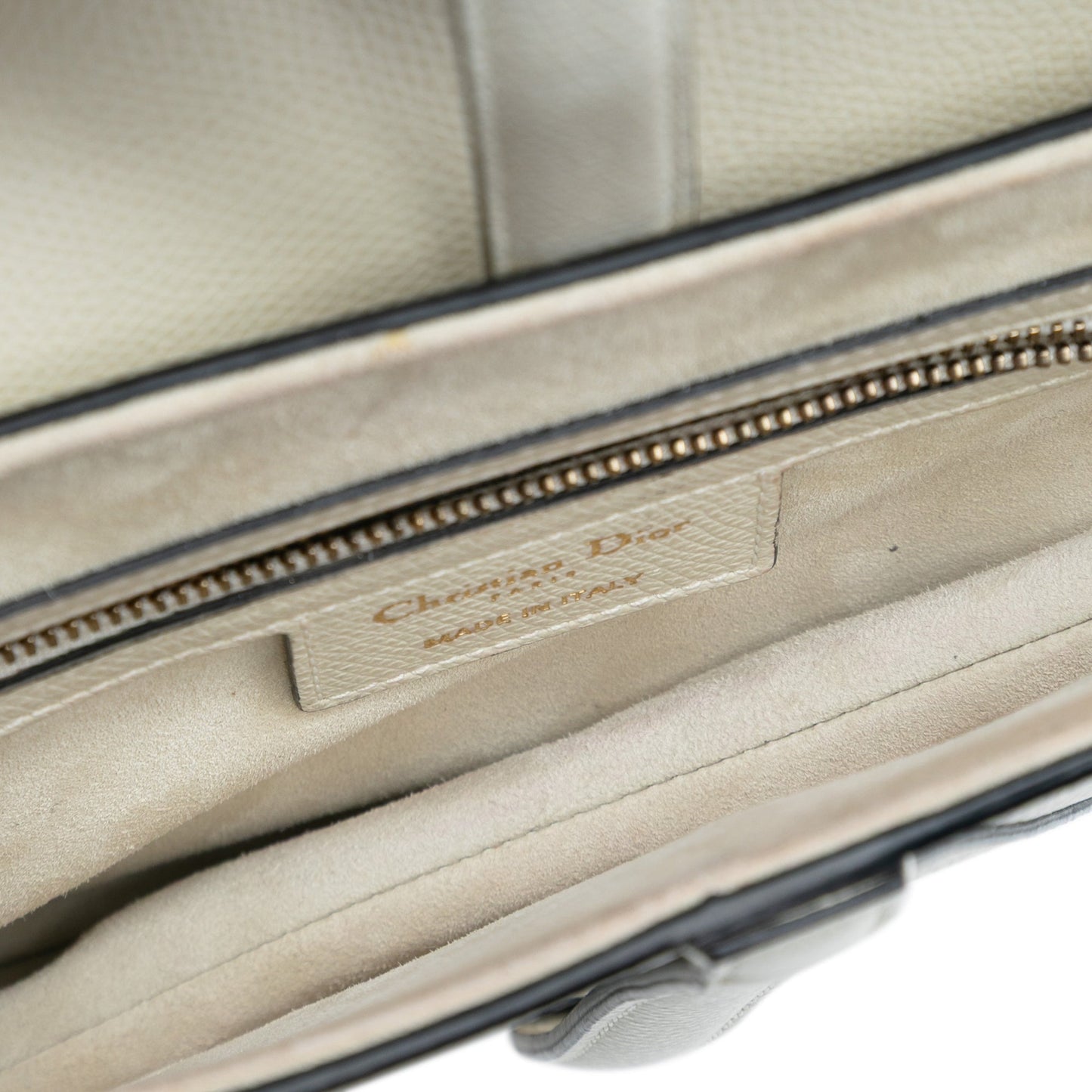 Dior Grained Calfskin Saddle Bag