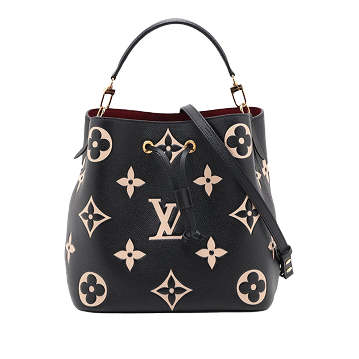 Louis Vuitton Monogram Giant Bicolor Empreinte Neonoe MM