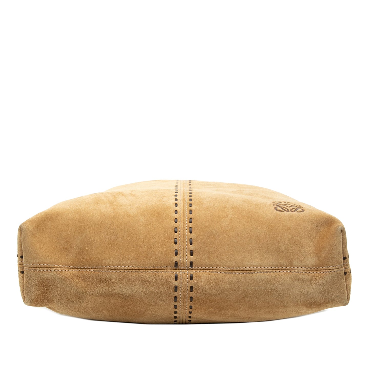 LOEWE Suede Anagram Shoulder Bag