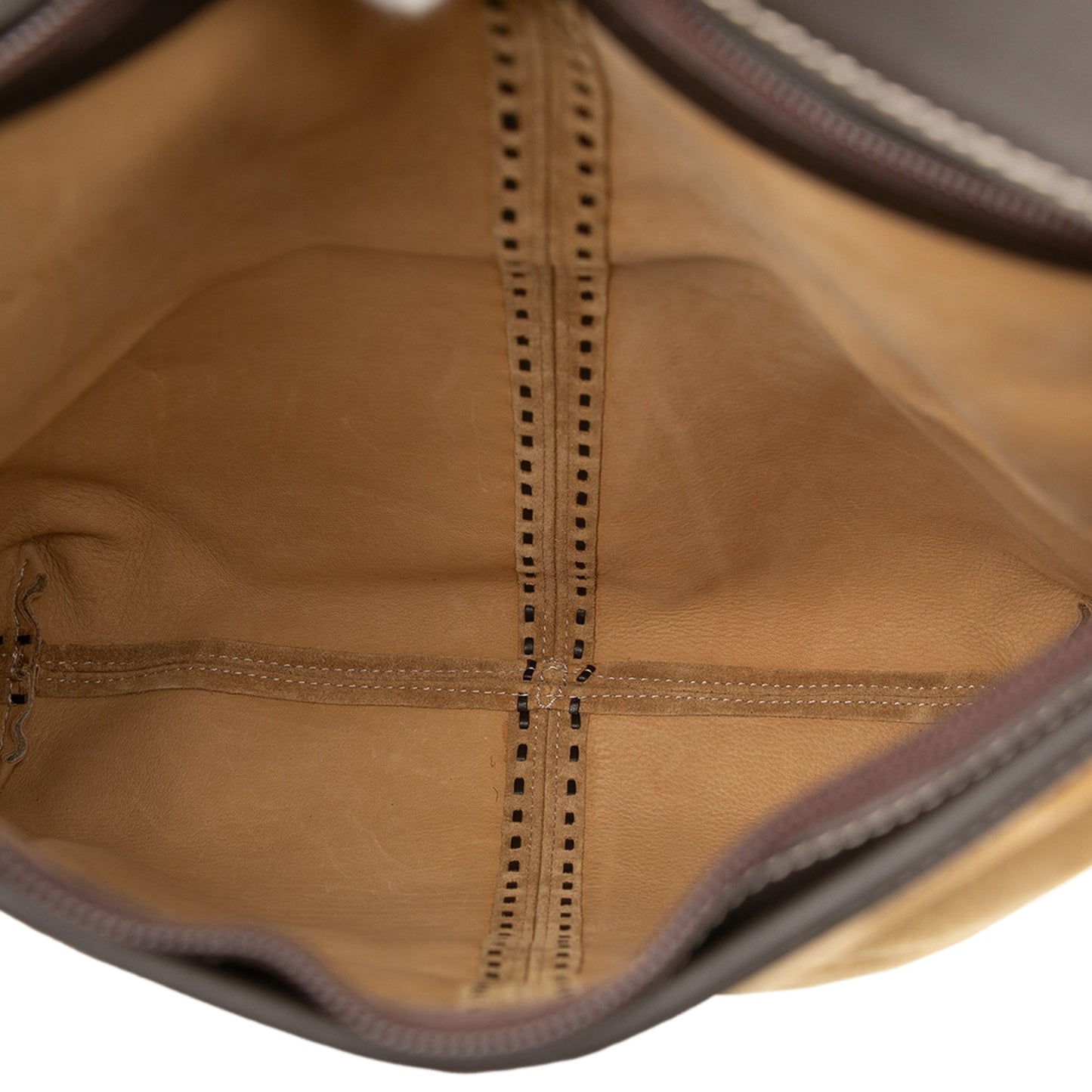LOEWE Suede Anagram Shoulder Bag