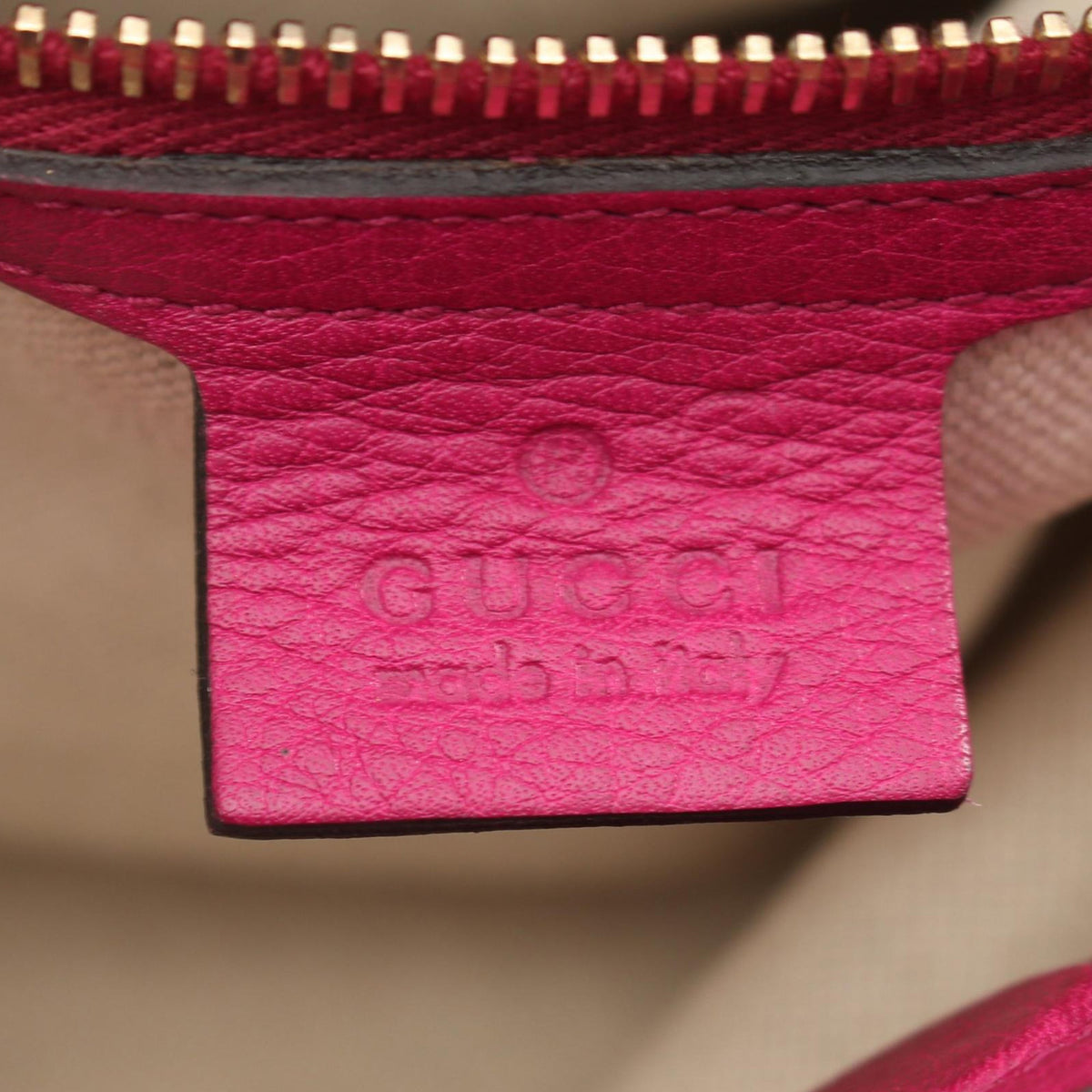 Gucci Medium Calfskin Bamboo Shopper Satchel — Pink
